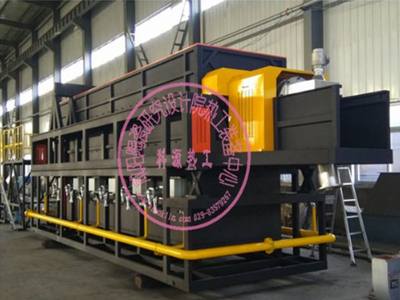 Gas type activated carbon regeneration rotary furnace