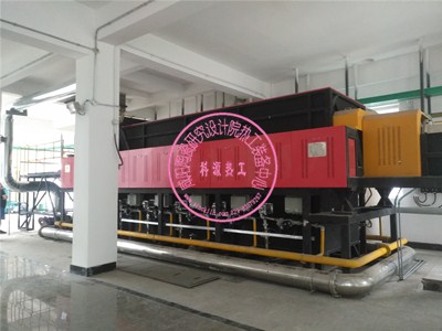 Continuous atmosphere rotary furnace